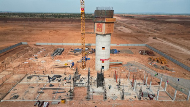 Đón Tết trên đại công trường xây dựng Sân bay Long Thành