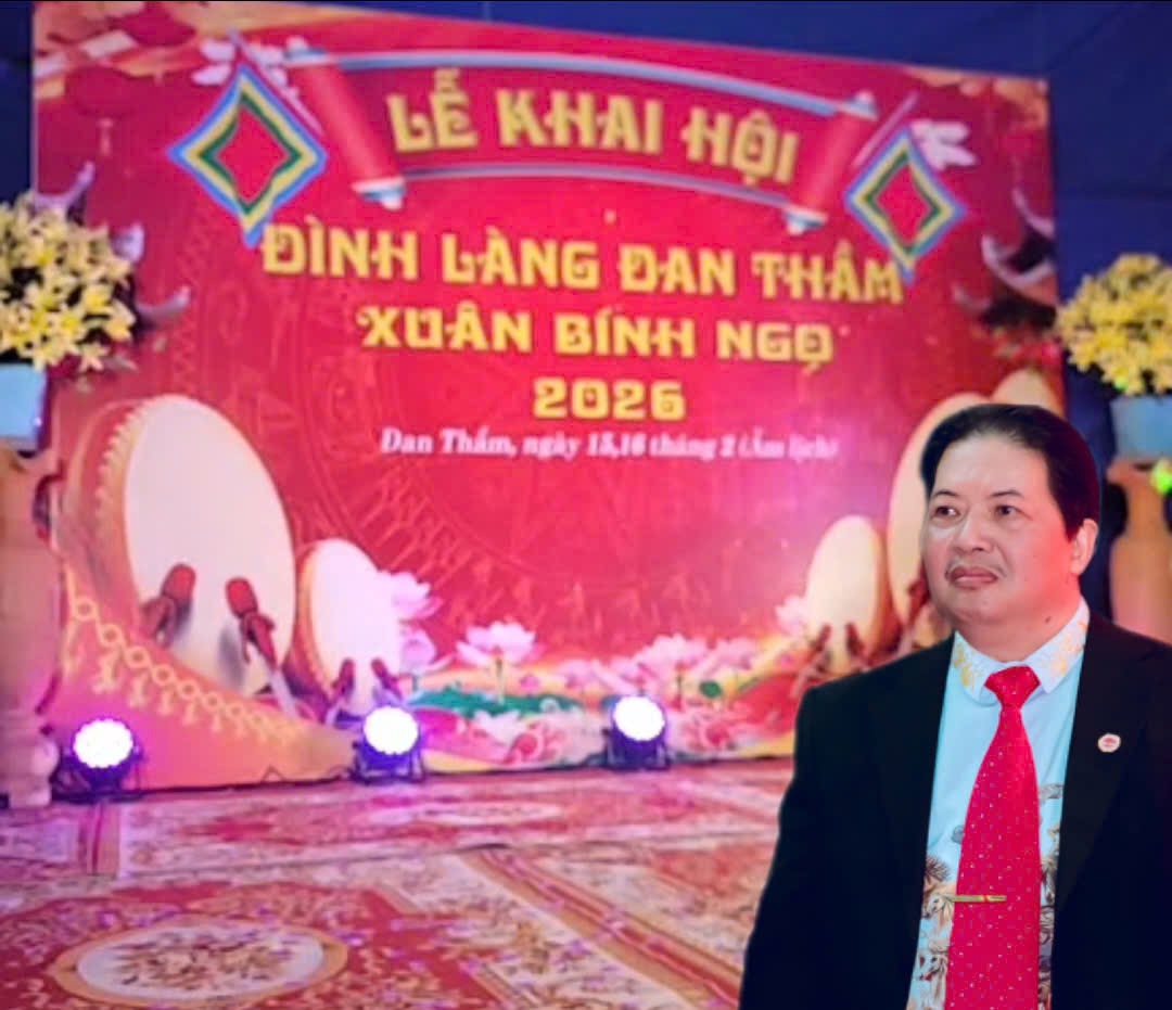 Hồn quê trong câu thơ giữa mùa lễ hội làng Đan Thầm