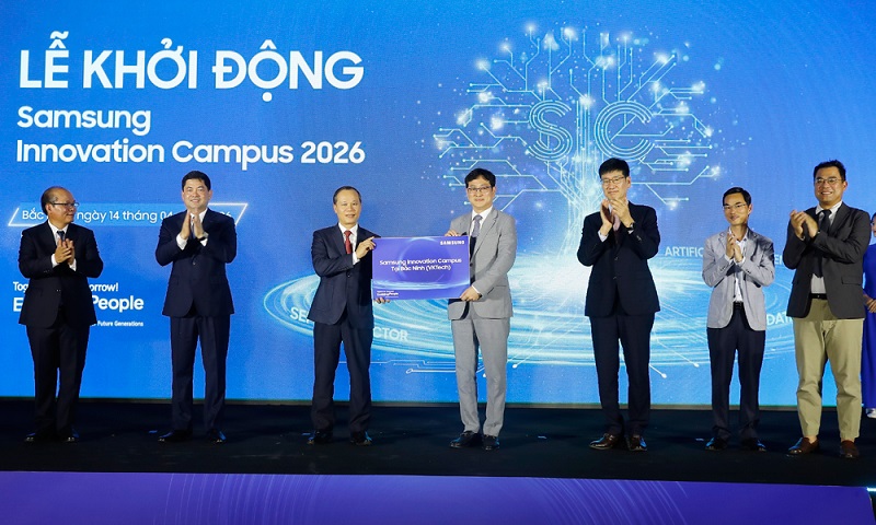 Khởi động Chương trình đào tạo nhân tài công nghệ Samsung Innovation Campus 2026