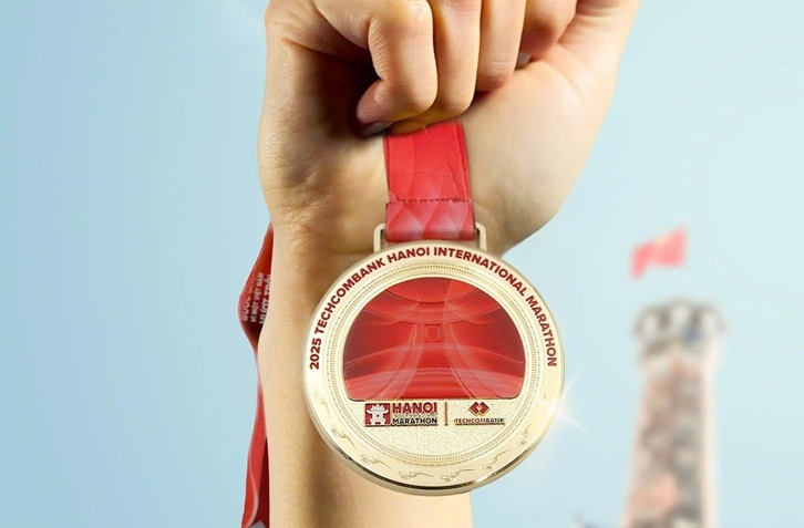 Giải Marathon quốc tế Hà Nội Techcombank mùa thứ 4 bùng nổ với bộ vật phẩm và ứng dụng đổi mới sáng tạo về công nghệ số