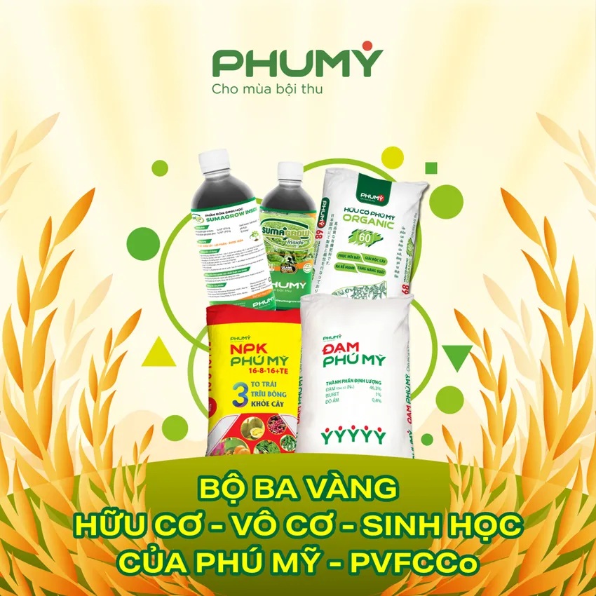 Ra mắt hữu cơ Phú Mỹ Organic, hoàn thiện 'Bộ ba vàng' dinh dưỡng