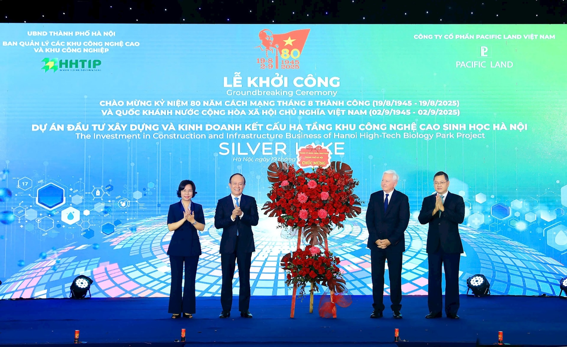 Khởi công dự án Khu Công nghệ cao sinh học Hà Nội với quy mô 199,3ha