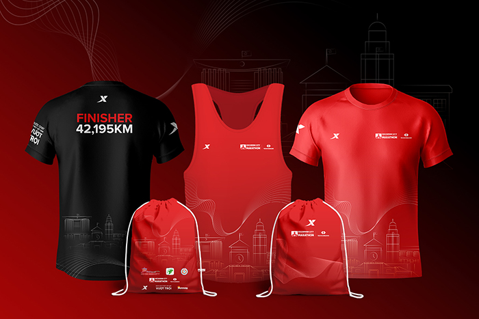 Công bố bộ vật phẩm giải Marathon quốc tế TP. Hồ Chí Minh Techcombank mùa thứ 8
