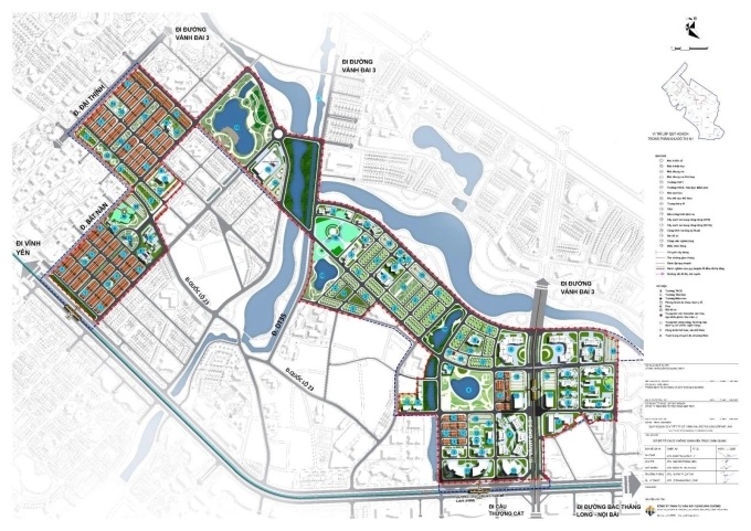 Duyệt quy hoạch khu đô thị 15.000 tỷ đồng ở Mê Linh