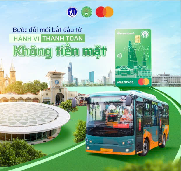 Giao thông công cộng TP.Hồ Chí Minh đổi mới từ thói quen thanh toán không tiền mặt