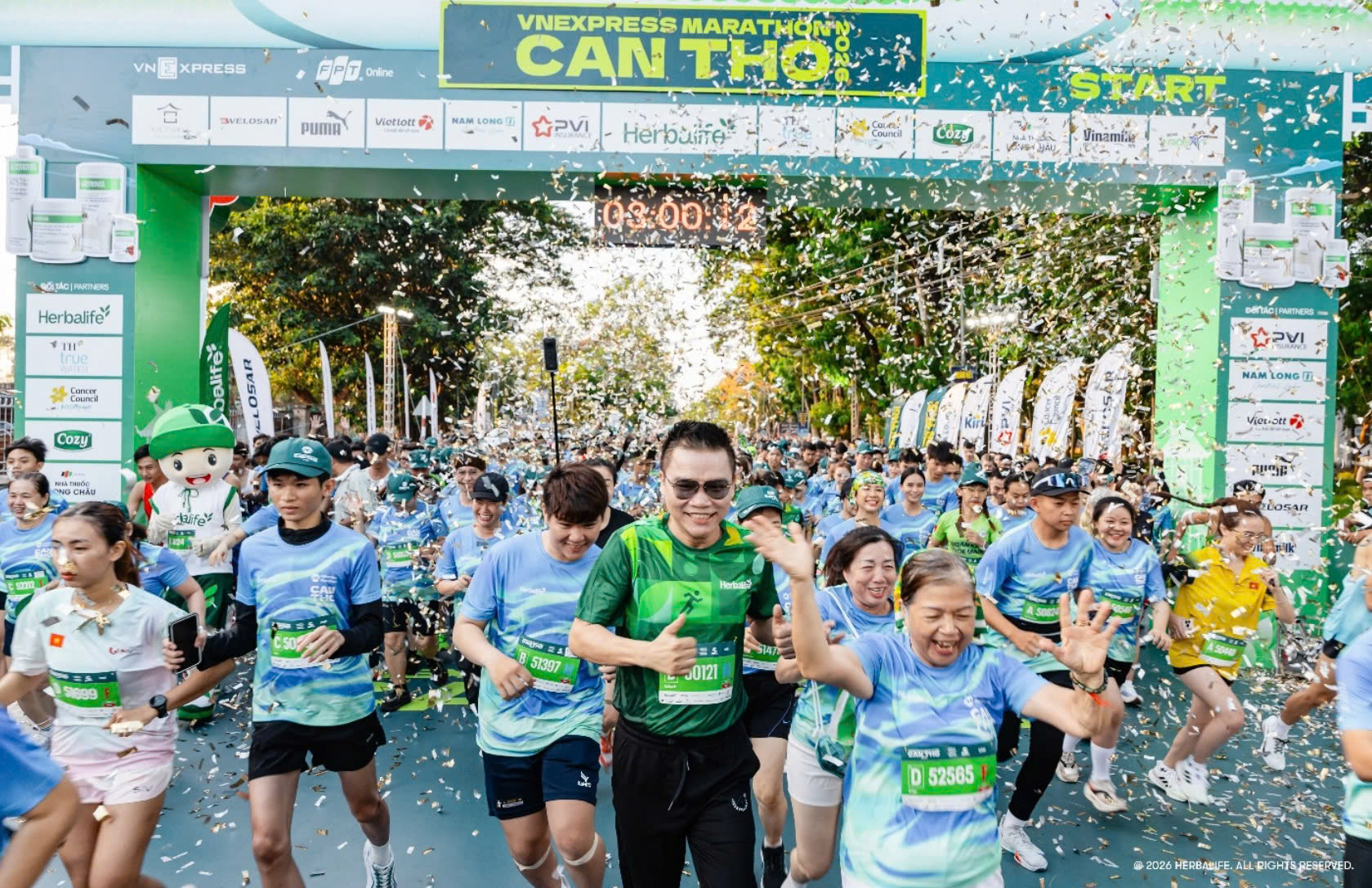 Herbalife Việt Nam tiếp tục đồng hành cùng Giải chạy VnExpress Marathon tại Thành phố Cần Thơ 