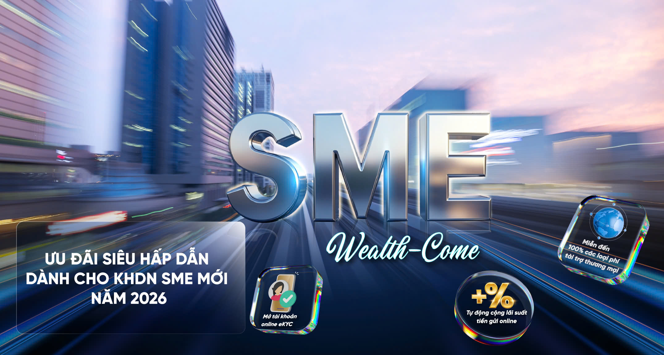 VietinBank tưng bừng ưu đãi chào đón KHDN SME mới